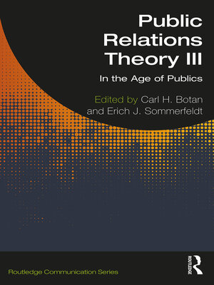 cover image of Public Relations Theory III